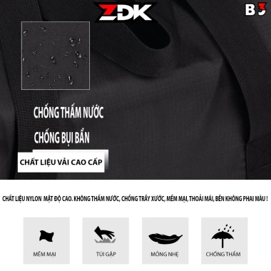 Túi Du Lịch ZDK B3 Gấp Gọn 30L Siêu Nhẹ Chống Nước Gym Yoga, Giá 92.000đ