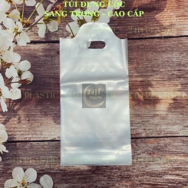 Túi đựng 2 ly trà sữa 1kg có ngăn cafe và sinh tố - Take away, giảm còn 46.746₫