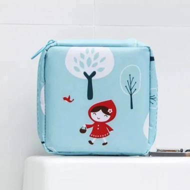 Túi đựng băng vệ sinh họa tiết hoạt hình dễ thương, nhỏ gọn tiện dụng cho nữ Giá chỉ 17.950 VND 7