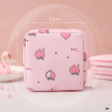 Túi Đựng Băng Vệ Sinh Mini - Son, Thẻ Tiền, Tai Nghe, Bvs Nữ, Bỏ Túi Thoải Mái 9