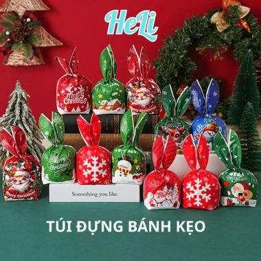 Túi đựng bánh kẹo hình tai thỏ - Combo 10 túi, quà Tết, sinh nhật, giảm giá 25k 8