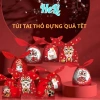 Túi đựng bánh kẹo hình tai thỏ - Combo 10 túi, quà Tết, sinh nhật, giảm giá 25k 9
