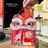 Túi Đựng Bánh Mứt Tết 2.026 Mica Trong 14x15x7cm Túi Quà Đầu Lân Quà Tặng 4