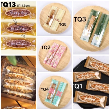 Túi đựng bánh thuyền & bánh hạnh nhân 50c - Nhiều mẫu, giá chỉ 17.000đ diepbaogia