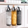 Túi Đựng Bao NyLon Đa Năng Treo Tường Nhà Bếp - Giỏ Lưới Ống Dài Tiện Lợi 18.000