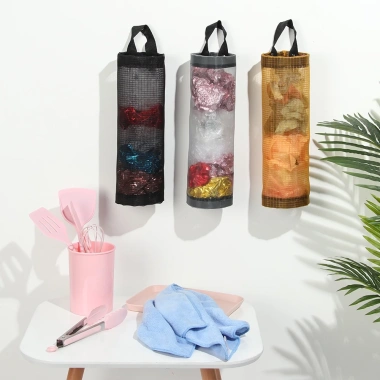 Túi Đựng Bao NyLon Đa Năng Treo Tường Nhà Bếp - Giỏ Lưới Ống Dài Tiện Lợi 18.000 6 Túi Đựng Bao NyLon Đa Năng Treo Tường Nhà Bếp - Giỏ Lưới Ống Dài Tiện Lợi 18.000 6