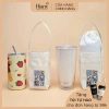 Túi đựng bình giữ nhiệt canvas in Snooppyy Hiany AC19 – Tặng 1 túi, chỉ 69.000₫