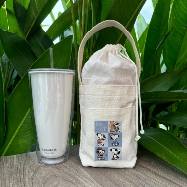 Túi đựng bình giữ nhiệt canvas in Snooppyy Hiany AC19 – Tặng 1 túi, chỉ 69.000₫ 5