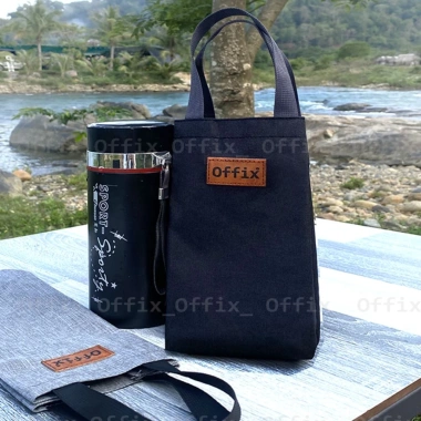 Túi đựng bình giữ nhiệt đa size, vải chống nước Offix - Giá chỉ 39.000₫