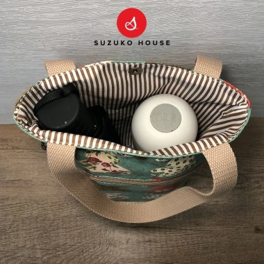 Túi đựng bình ly giữ nhiệt SUZUKO HOUSE TB01 - khóa kéo, vải chống thấm, cỡ lớn, giá ưu đãi 75.500₫