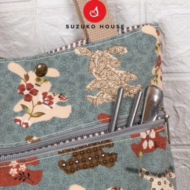 Túi đựng bình ly giữ nhiệt SUZUKO HOUSE TB01 - khóa kéo, vải chống thấm, cỡ lớn, giá ưu đãi 75.500₫