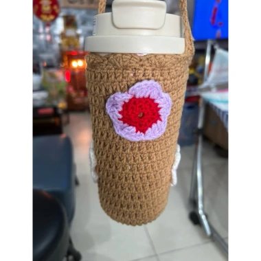 Túi đựng bình nước giữ nhiệt 500ml túi handemade - Giá chỉ 55.000, giảm mạnh