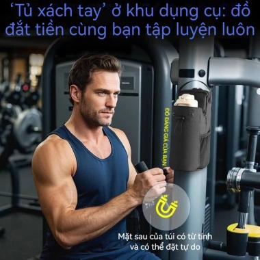 Túi Đựng Bình Nước Gym Đa Năng FIT Chống Nước, Chịu Lực 3kg, Nhiều Ngăn, Dễ Treo Máy Tập - Giá 205.000đ 3 Túi Đựng Bình Nước Gym Đa Năng FIT Chống Nước, Chịu Lực 3kg, Nhiều Ngăn, Dễ Treo Máy Tập - Giá 205.000đ 3