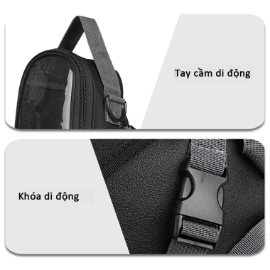 Túi đựng bình xăng xe máy ba lô vải Oxford chống thấm nước - Du lịch 179k 7