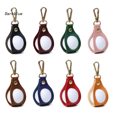 Túi Đựng Bóng Golf Da Giả Gập Gọn, Khóa Hợp Kim Kẽm, Dây Thắt Lưng Nam