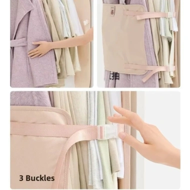 Túi đựng bụi quần áo CONOPERY đa chức năng gập lại, dung tích lớn, tiết kiệm không gian, hộp nén quần áo