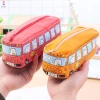 Túi đựng bút chì xe buýt hoạt hình, hộp văn phòng phẩm dung tích lớn, quà tặng học sinh ISO, giá chỉ 35.424₫ 4