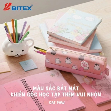 Túi đựng bút Smartkids Động vật dễ thương - Nhẹ nhỏ gọn cho mẫu giáo và học sinh cấp 1 10