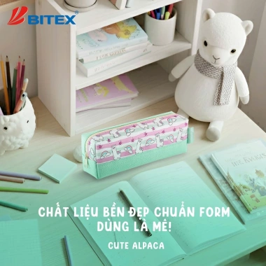 Túi đựng bút Smartkids Động vật dễ thương - Nhẹ nhỏ gọn cho mẫu giáo và học sinh cấp 1 11
