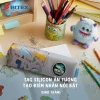Túi đựng bút Smartkids Động vật dễ thương - Nhẹ nhỏ gọn cho mẫu giáo và học sinh cấp 1 12
