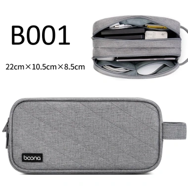 Túi đựng cáp sạc pin dự phòng, chuột, Laptop, Macbook phụ kiện Baona, chỉ 170k
