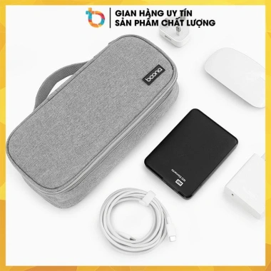 Túi đựng cáp sạc pin dự phòng Macbook, Laptop, iPad, chuột - Baona B002 155k