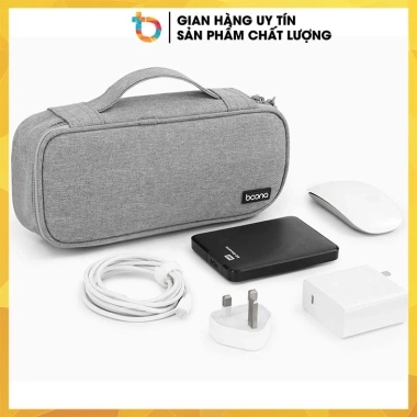 Túi đựng cáp sạc pin dự phòng Macbook, Laptop, iPad, chuột - Baona B002 155k