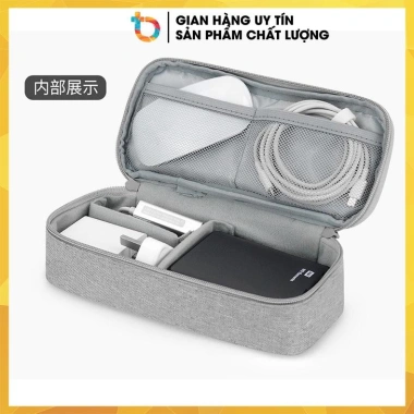 Túi đựng cáp sạc pin dự phòng Macbook, Laptop, iPad, chuột - Baona B002 155k
