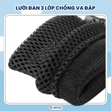 Túi Đựng Chuột Tai Nghe Pin Cáp Sạc Chống Sốc 9x13cm - Giá 29.000đ BOSSTECH 2