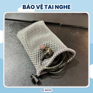 Túi Đựng Chuột Tai Nghe Pin Cáp Sạc Chống Sốc 9x13cm - Giá 29.000đ BOSSTECH 7