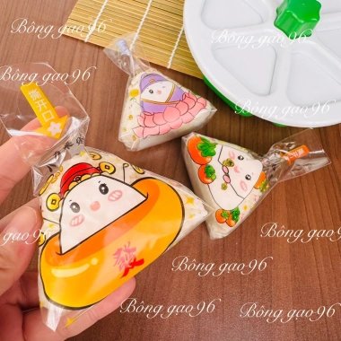 Túi đựng cơm nắm 500-1.000 chiếc size 4x16x19, nhiều mẫu, giá ưu đãi 115,000 VNĐ mua ngay
