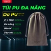 Túi Đựng Đa Năng Da PU Bền Bỉ Nhỏ Gọn Đựng Sạc Dự Phòng và Tai Nghe Giá 27.200