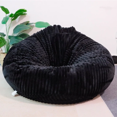 Túi đựng đậu sọc Flannel không làm đầy - Sofa đơn giản S-XL đa kích thước