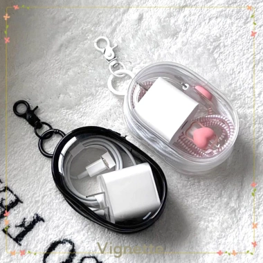 Túi đựng dây cáp sạc tai nghe di động trong suốt - Bảo vệ tiện lợi, chỉ 16.000 VND 3