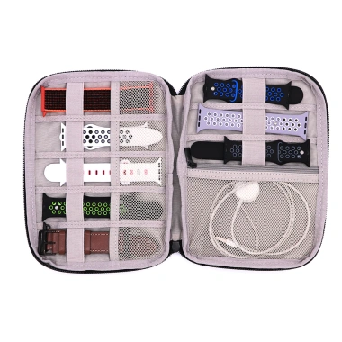Túi đựng dây đeo đồng hồ và cáp sạc USB 18 ngăn - Giá chỉ 103.712 VND giảm mạnh 5