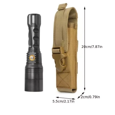 Túi đựng đèn pin đa chức năng Molle - Dễ gắn cắm trại, đi bộ đường dài, chỉ 78.322 VND 2