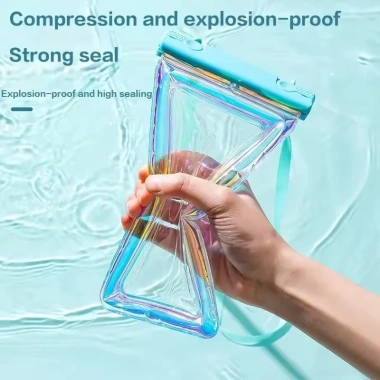Túi đựng điện thoại chống mưa trong suốt đa năng 1/3/5 chiếc - Bảo vệ dưới nước, dùng khi bơi, 25.999₫