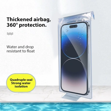 Túi đựng điện thoại chống nước cho xe đạp & sạc, vỏ PVC trong suốt, ngoài trời – 41.472₫ 7