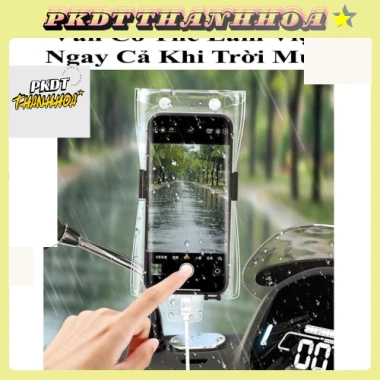 Túi Đựng Điện Thoại Chống Nước, Chống Mưa Dành Cho Shipper, Dân Đi Biển, Phượt Thủ - Bảo Vệ Khi Mưa, Giá 22.000₫