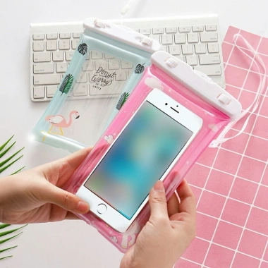 Túi đựng điện thoại chống nước có phao nổi, dây đeo tiện lợi, giá 30.000đ - phù hợp du lịch biển, bơi lội 3