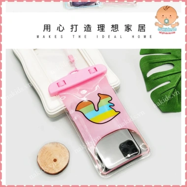 Túi Đựng Điện Thoại Chống Nước Dễ Thương - Đi Biển, Đi Bơi, Giá 8.000 VND 4