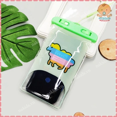 Túi Đựng Điện Thoại Chống Nước Dễ Thương - Đi Biển, Đi Bơi, Giá 8.000 VND 7