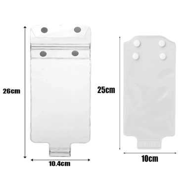 Túi đựng điện thoại chống nước PVC, cảm ứng nhạy, sạc được, đa năng cho xe đạp