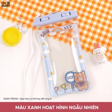 Túi Đựng Điện Thoại Chống Nước PVC Trong Suốt Hoạt Hình Dễ Thương + Dây Đeo – 25k 6 Túi Đựng Điện Thoại Chống Nước PVC Trong Suốt Hoạt Hình Dễ Thương + Dây Đeo – 25k 6