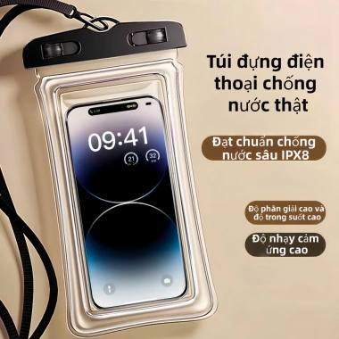Túi đựng điện thoại chống nước tiện lợi - phù hợp cho nhân viên bơi lội và giao hàng, giảm giá chỉ 86.500
