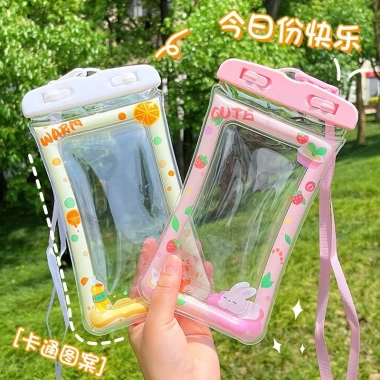 Túi Đựng Điện Thoại Chống Nước Viền Phao Hoạt Hình - Dây Đeo Du Lịch Dã Ngoại 3 Túi Đựng Điện Thoại Chống Nước Viền Phao Hoạt Hình - Dây Đeo Du Lịch Dã Ngoại 3