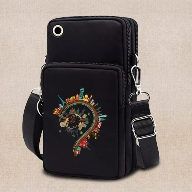 Túi đựng điện thoại da đen zipper chống nước, phù hợp thể thao ngoài trời - 66.941₫ 10 Túi đựng điện thoại da đen zipper chống nước, phù hợp thể thao ngoài trời - 66.941₫ 10