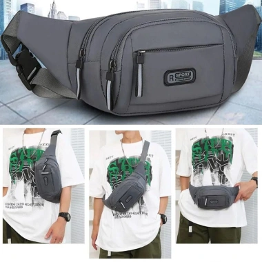 Túi đựng điện thoại thể thao DDIUT - Thắt lưng nam Nylon dung tích lớn, chống trộm, chống thấm nước, ngoài trời 4