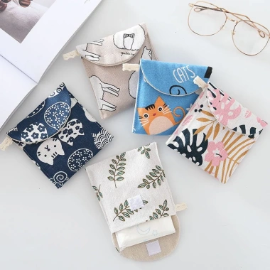 Túi Đựng Đồ & Băng Vệ Sinh Cá Nhân Nhỏ Gọn Tiện Lợi Giá 25.394 VND Giảm Đặc Biệt 3