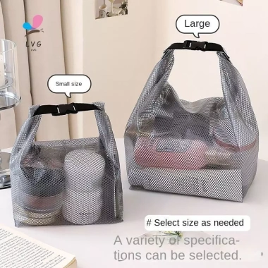 Túi đựng đồ chống nước di động cầm tay, tiện lợi cho trang điểm và mua sắm